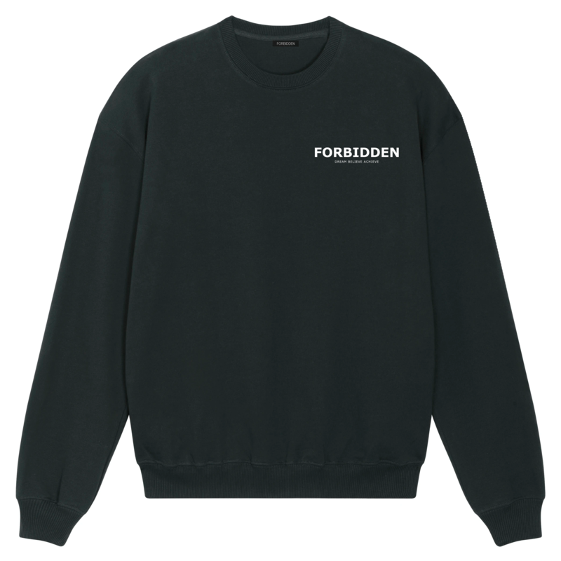 Sweater dream believe achieve - Black