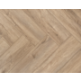 Happy Visgraat Klik PVC Dark Brown