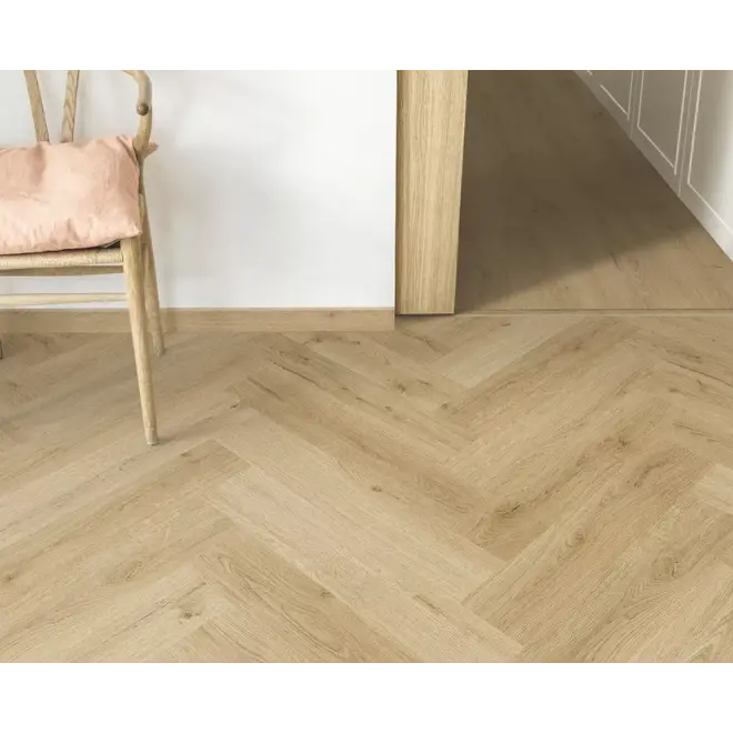 Quickstep Ciro Herringbone Click PVC Botanic Beige