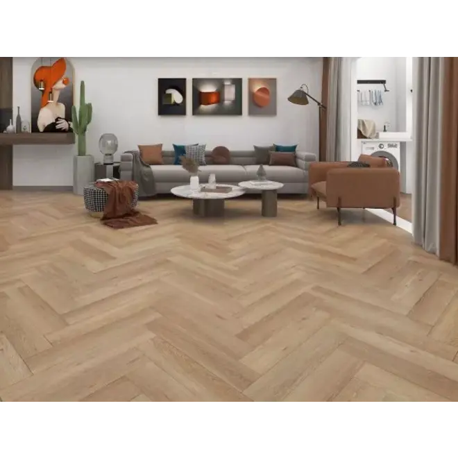 Happyfloors Huiscollectie Nectarine  Herringbone Click