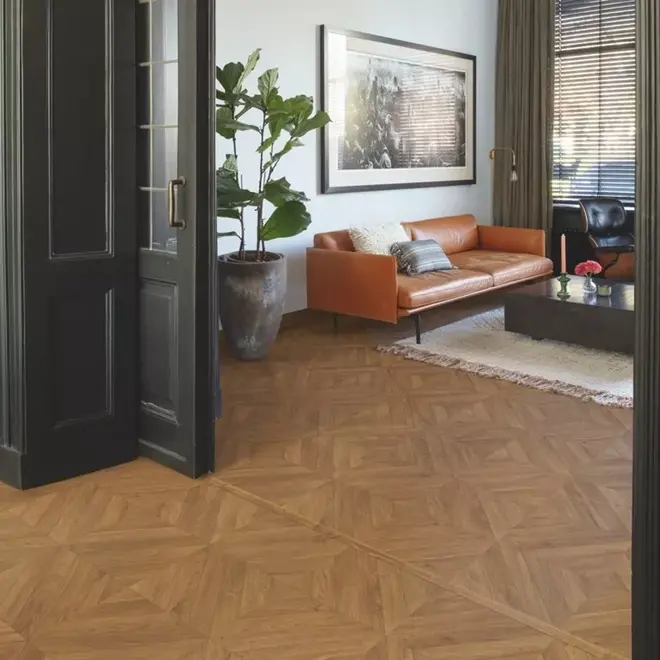 Impressive Patterns Chevron Oak Brown