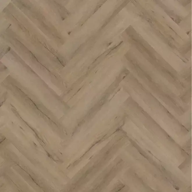 City Herringbone Smoked Oak Light Click 5700