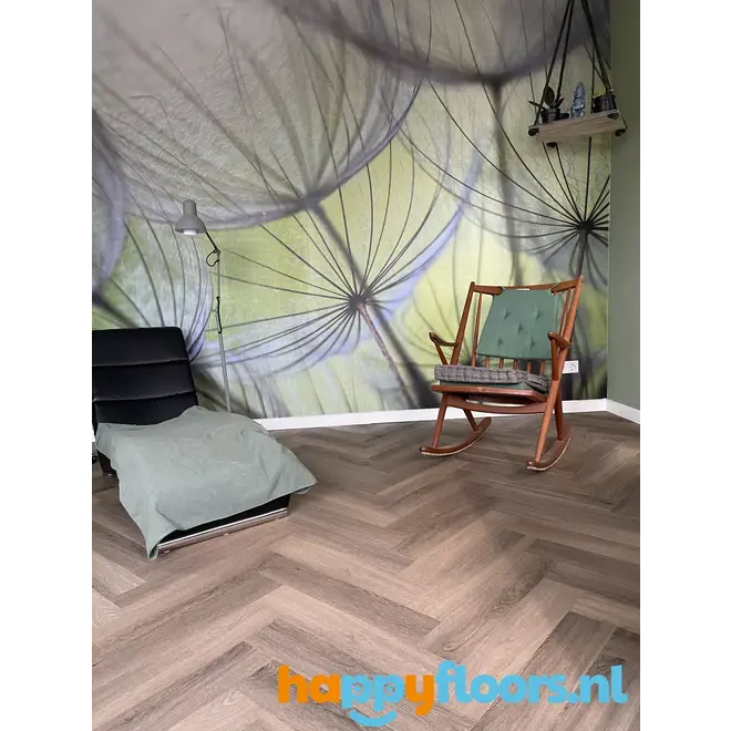 Ambiant Spigato Herringbone Light Brown