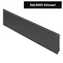 Black Lacquered Skirting Board 9005