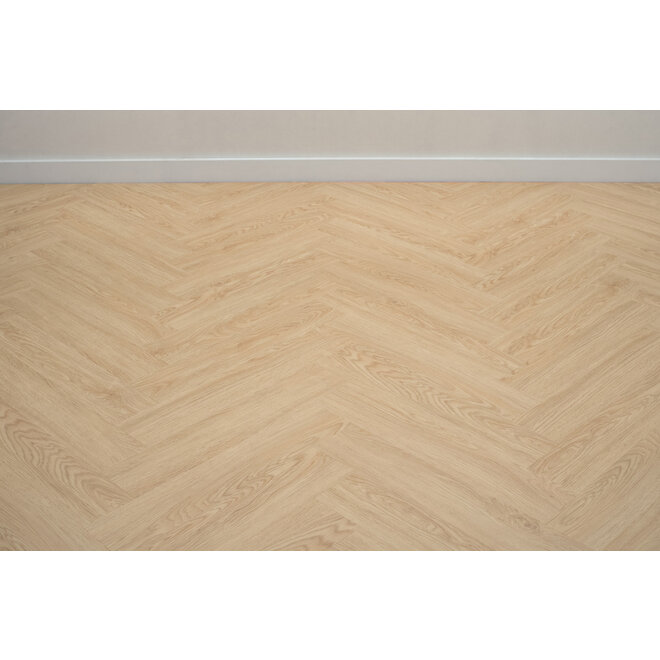 FLOER Herringbone Click PVC Eems Natural Oak