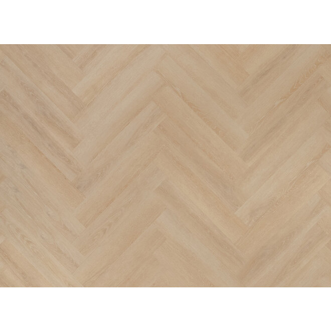 FLOER Herringbone Dryback PVC Untreated Oak