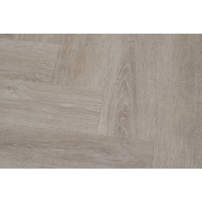 FLOER Herringbone Dryback PVC Grey Oak