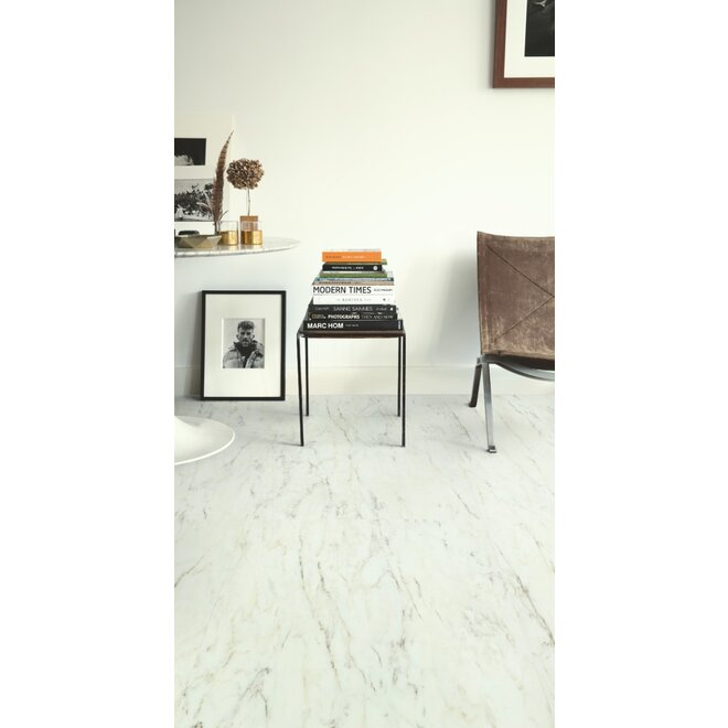 Quickstep Blush Vinyl Flex Tegel Dryback PVC Marmer Wit