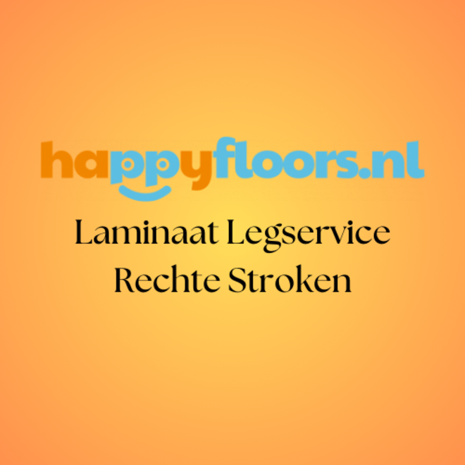Legservice Laminaat rechte stroken