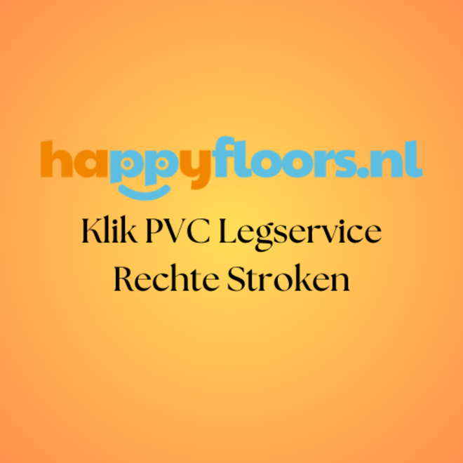 Installation Click PVC Streight Planks