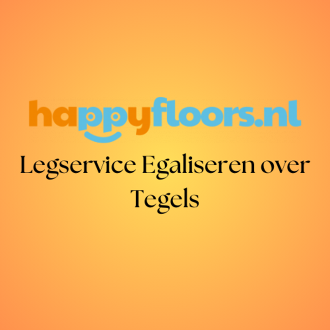 Legservice Egaliseren over Tegels