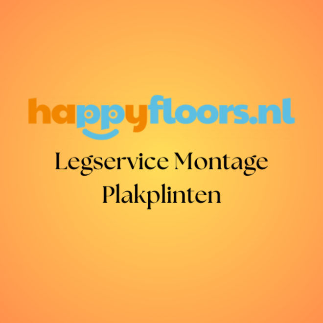 Legservice Montage Plakplinten