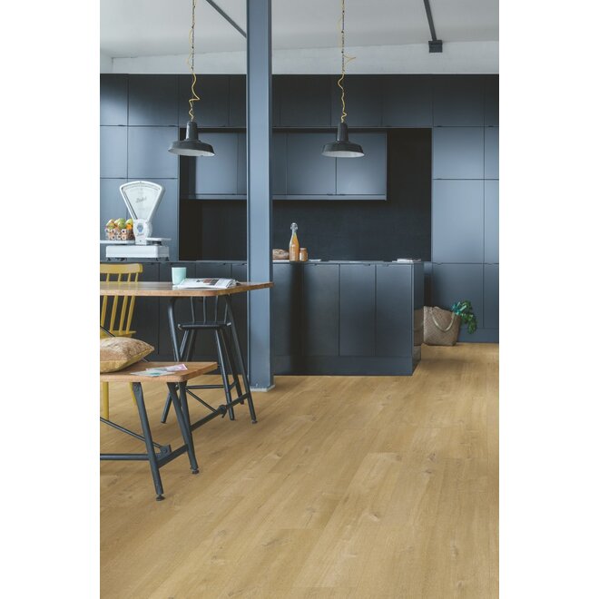 Quickstep Fuse Dryback PVC Linen Oak Medium Natural