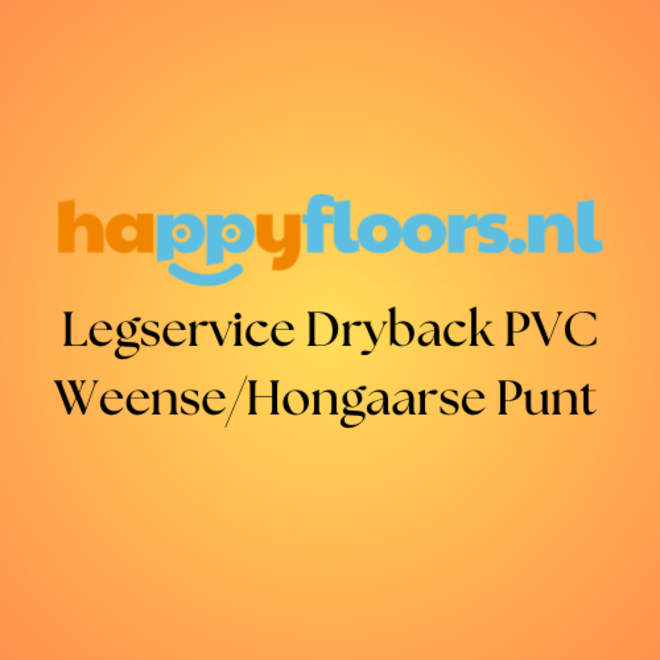 Legservice Klik PVC Hongaarse/Weense punt