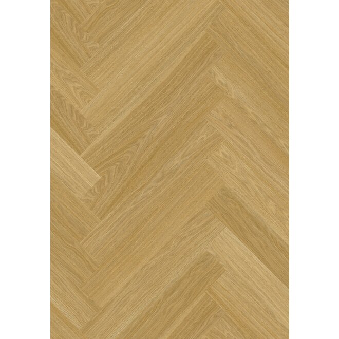 Quickstep Herringbone Pristine Dryback PVC Serene Oak Medium Natural