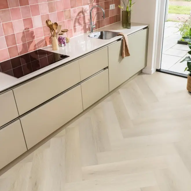 Ambiant Spigato Marento Visgraat Click Light Oak EVC
