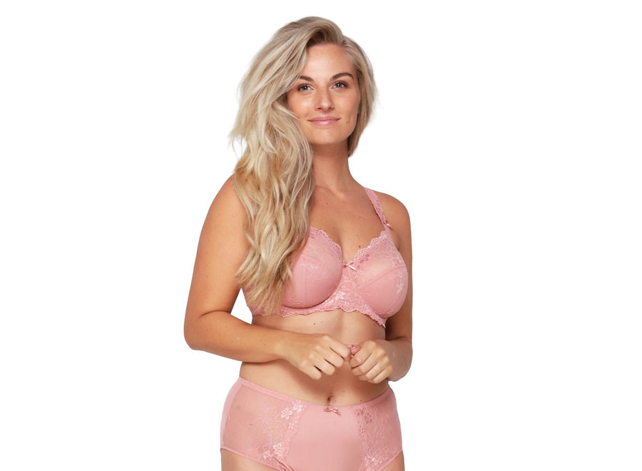 LingaDore Daily Full Coverage Lace Bra  Antique Rose
