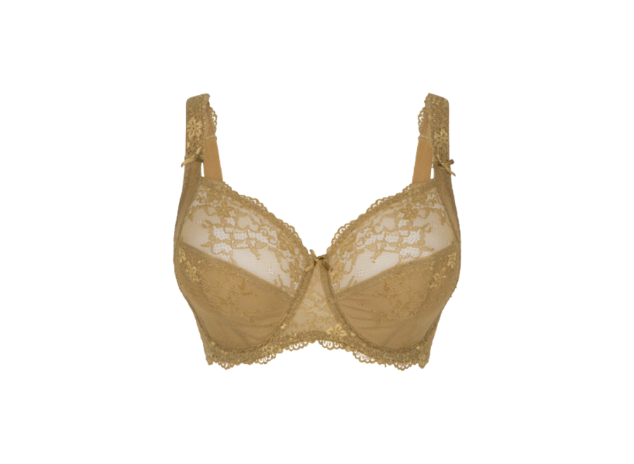 LingaDore Daily Full Coverage Lace Bra Medal Bronze