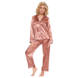 LingaDore LingaDore Satin Pyjama Set Cedar Wood LingaDore LingaDore Satin Pyjama Set Cedar Wood