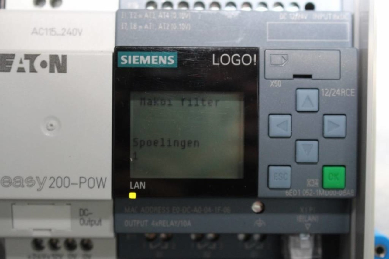 MPF Control Drum filter Siemens Logo8 MPF PROFESSIONAL DRUM CONTROL MPF Control Drum filter Siemens Logo8 MPF PROFESSIONAL DRUM CONTROL