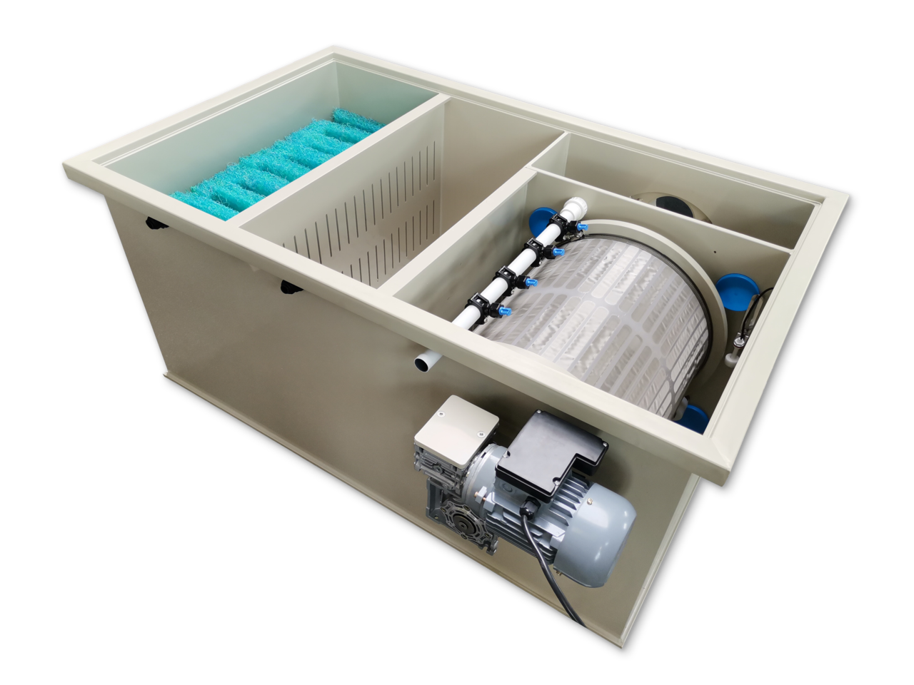 Ilex Filtration Ilex Biodrum 20 incl. mattenkamer Ilex Filtration Ilex Biodrum 20 incl. mattenkamer