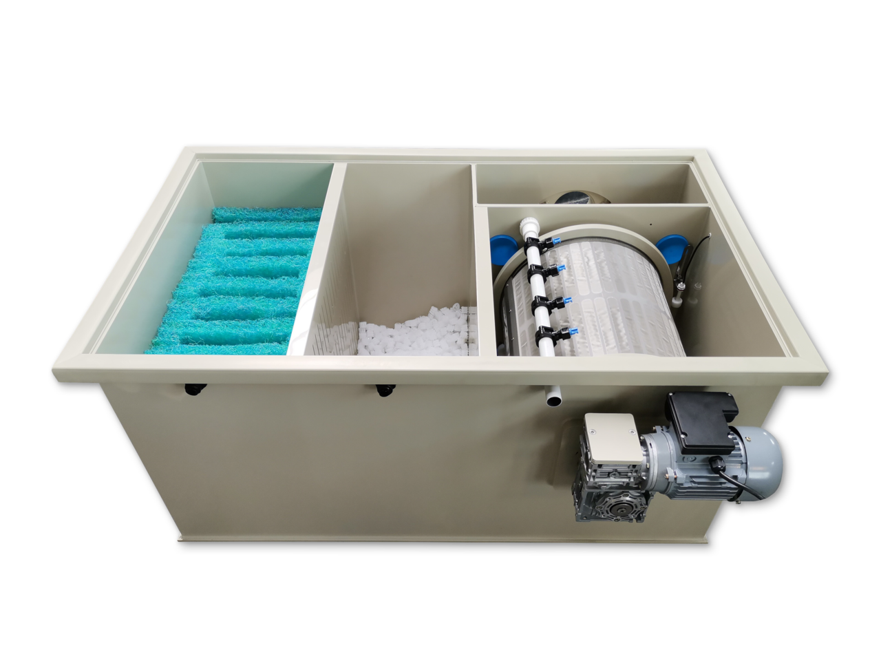 Ilex Filtration Ilex Biodrum 20 Drum filter incl. matting chamber Ilex Filtration Ilex Biodrum 20 Drum filter incl. matting chamber