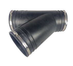 Flexibles Y-Stück aus Gummi 160mm