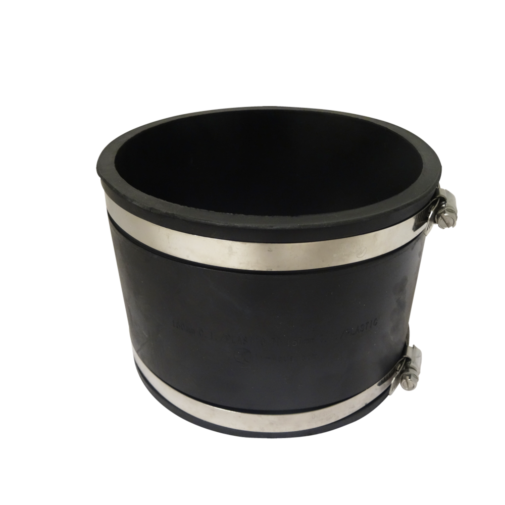 Flexible rubber sock/socket 160mm MPF