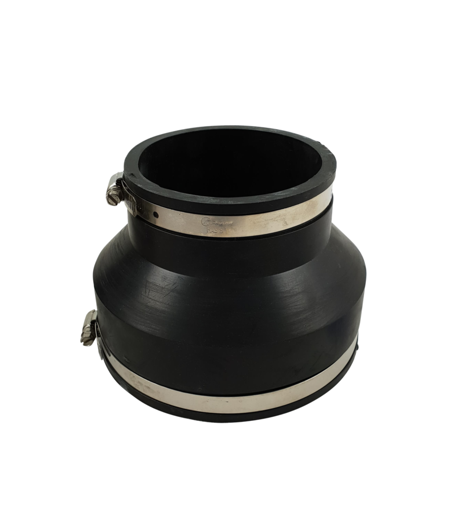 Flexibler Gummiadapter Buchse/Buchse 160x110mm Flexibler Gummiadapter Buchse/Buchse 160x110mm