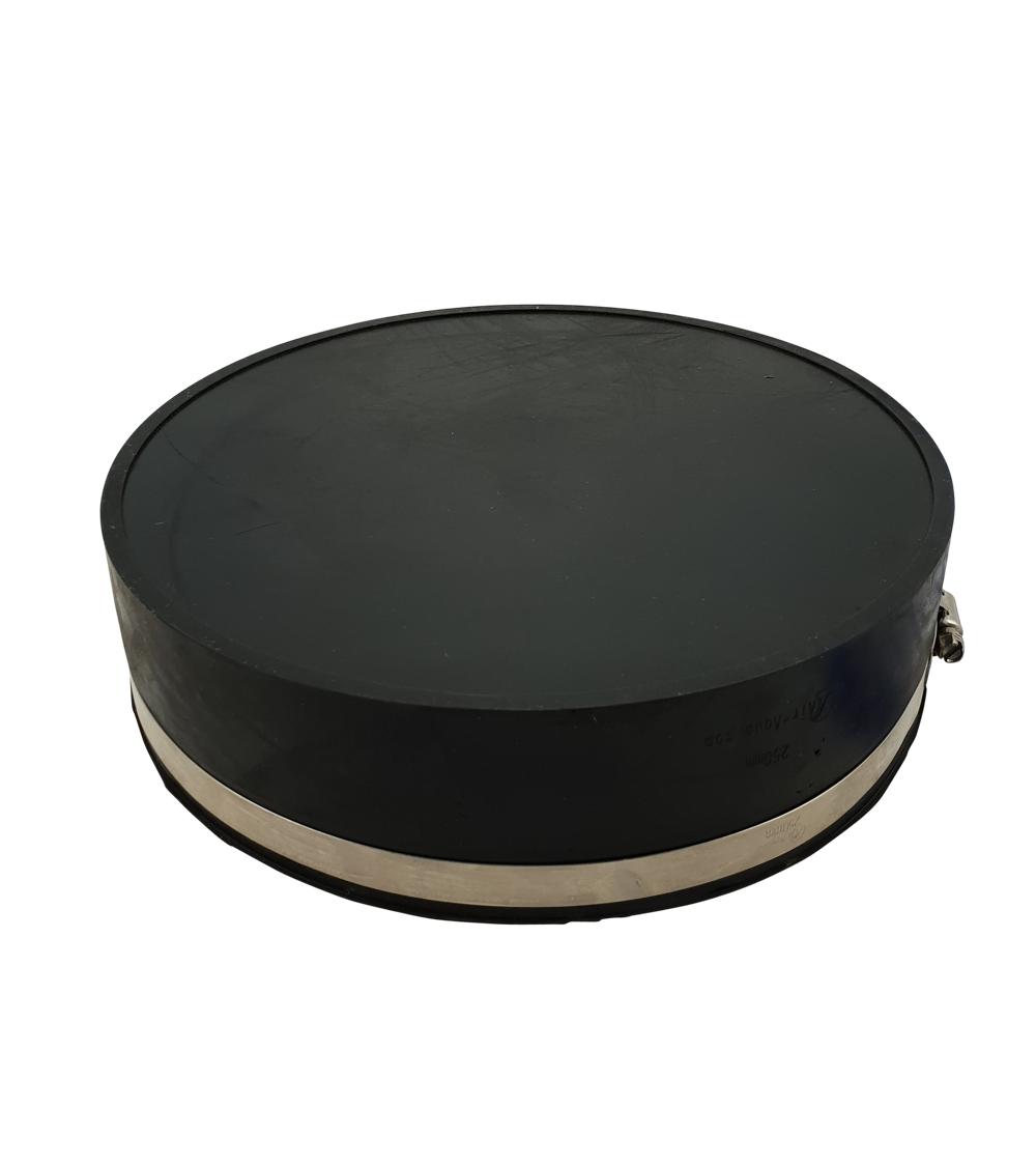 Flexible rubber end cap 200mm MPF