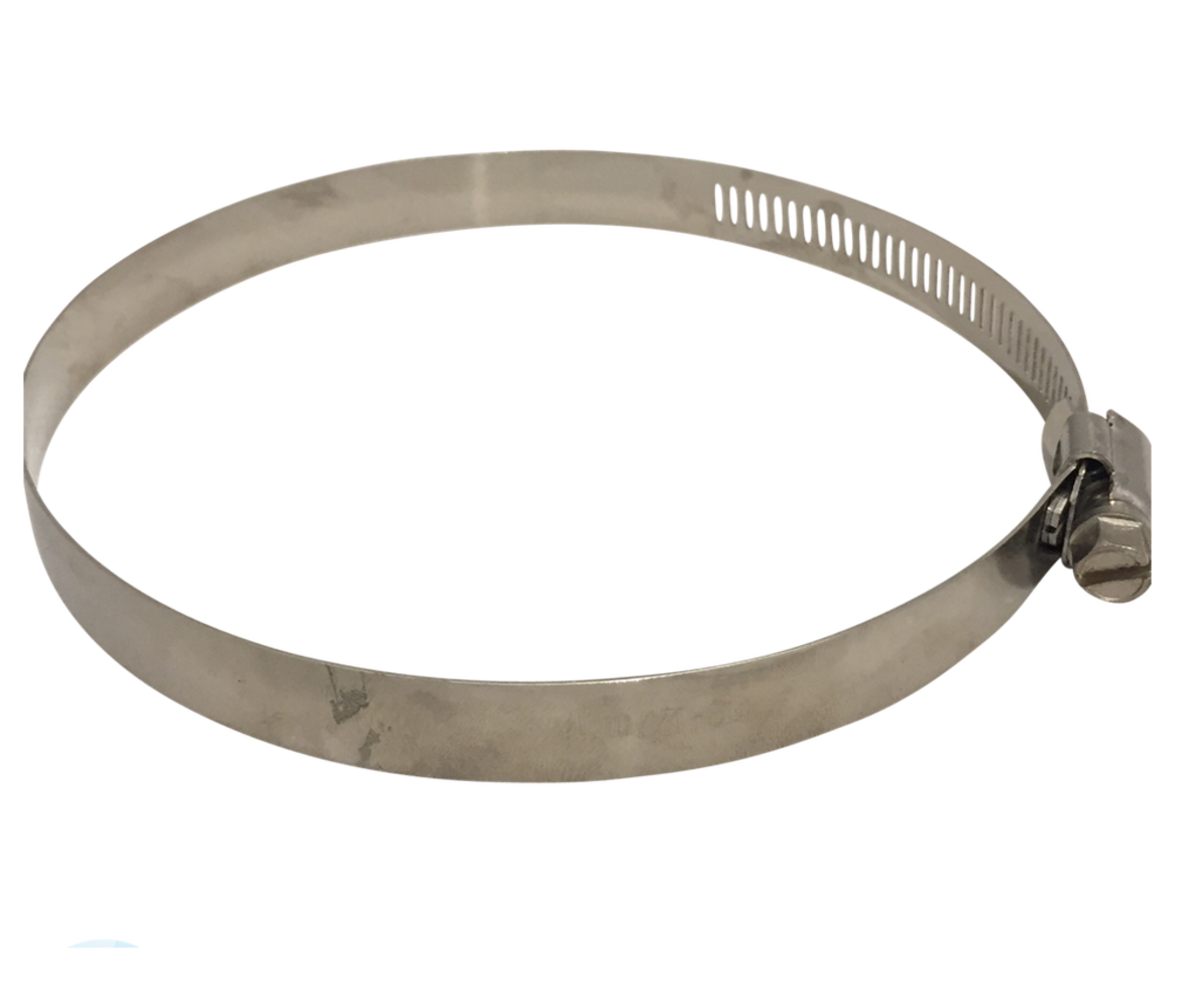 Slangklem RVS 118-140mm - 10 stuks Slangklem RVS 118-140mm - 10 stuks