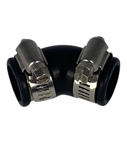 Flexibler Gummibogen (45°) 20mm