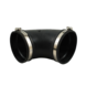Flexible rubber bend (90°) 110mm Flexible rubber bend (90°) 110mm
