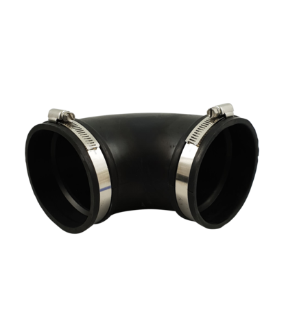 Flexibler Gummibogen (90°) 90mm Flexibler Gummibogen (90°) 90mm