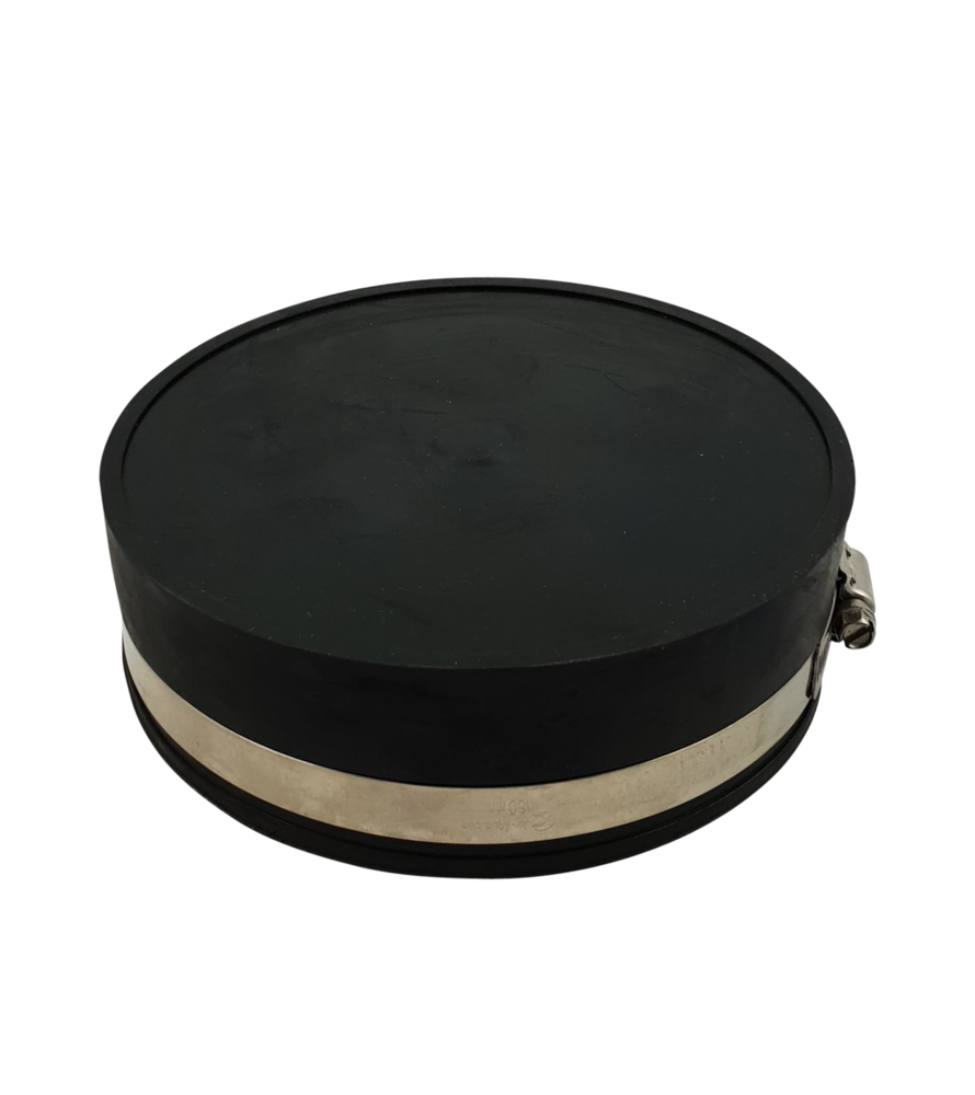 Flexible rubber end cap 160mm