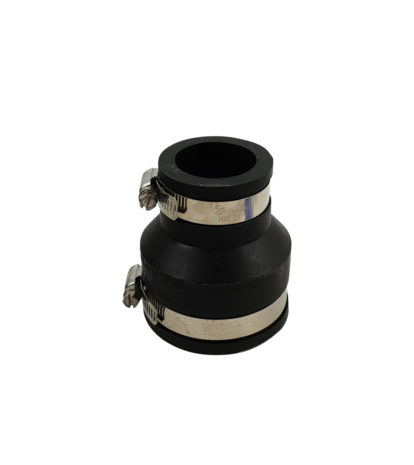 Flexibele rubber verloopsok/mof 63x40mm Flexibele rubber verloopsok/mof 63x40mm