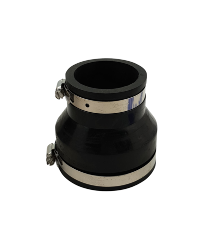 Flexibler Gummiadapter Buchse/Buchse 90x63mm