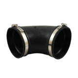 Flexibler Gummibogen (90°) 125mm