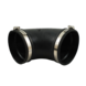 Flexibler Gummibogen (90°) 125mm Flexibler Gummibogen (90°) 125mm