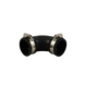 Flexibele rubber bocht (90°) 40mm Flexibele rubber bocht (90°) 40mm