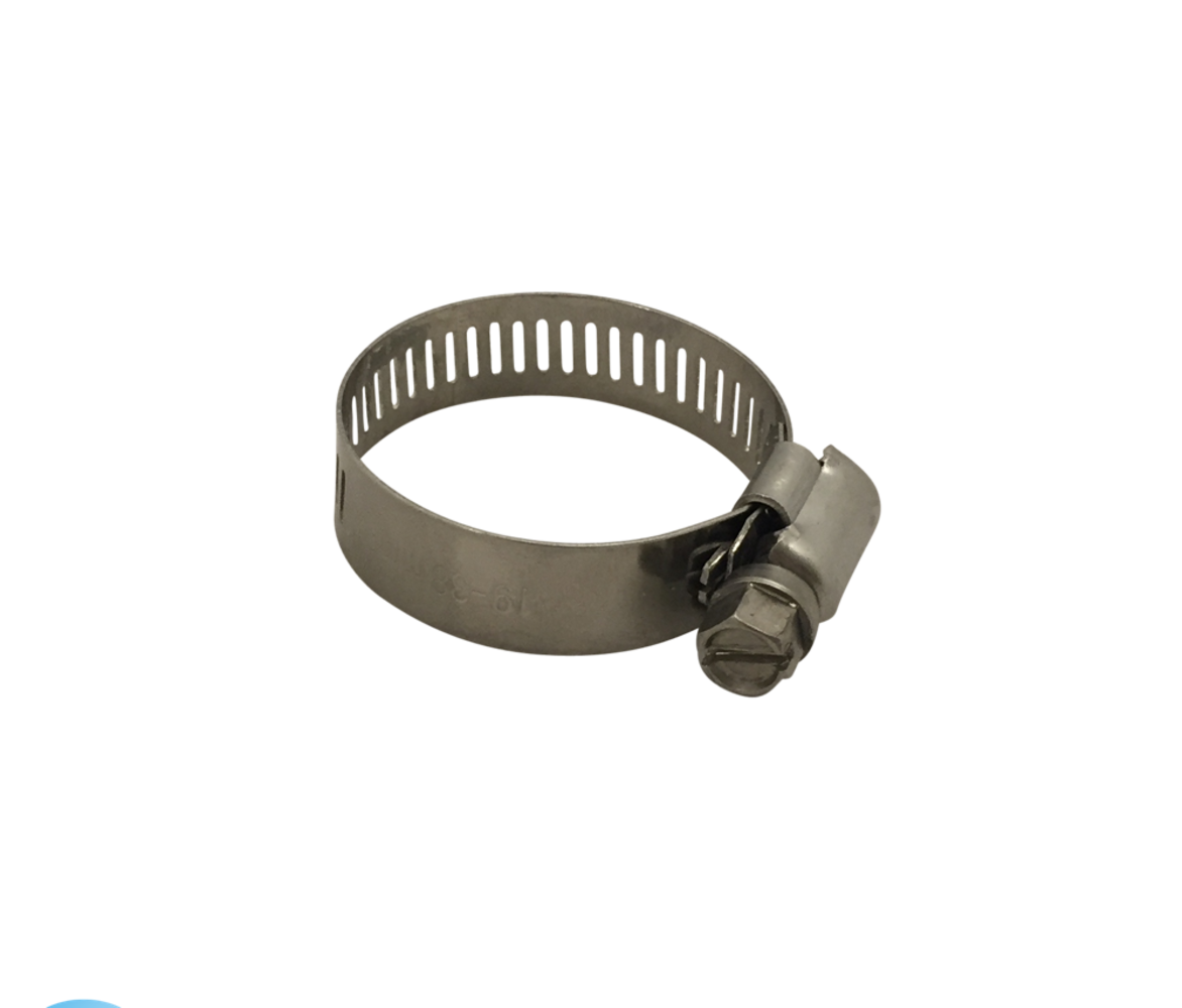 Hose clamp stainless steel 19-38mm - 10 pieces Hose clamp stainless steel 19-38mm - 10 pieces