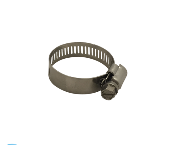 Hose clamp stainless steel 19-38mm - 10 pieces Hose clamp stainless steel 19-38mm - 10 pieces