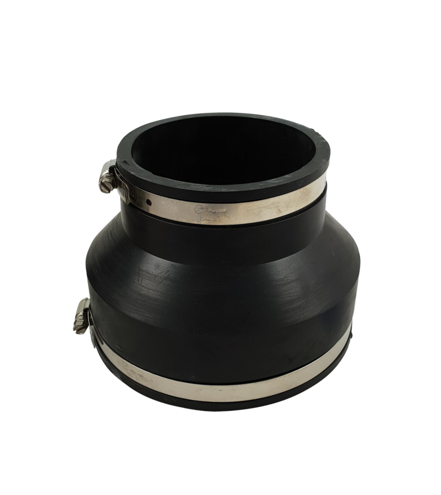 Flexibele rubber verloopsok/mof 110x75mm Flexibele rubber verloopsok/mof 110x75mm