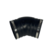 Flexibele rubber bocht (45°) 160mm Flexibele rubber bocht (45°) 160mm