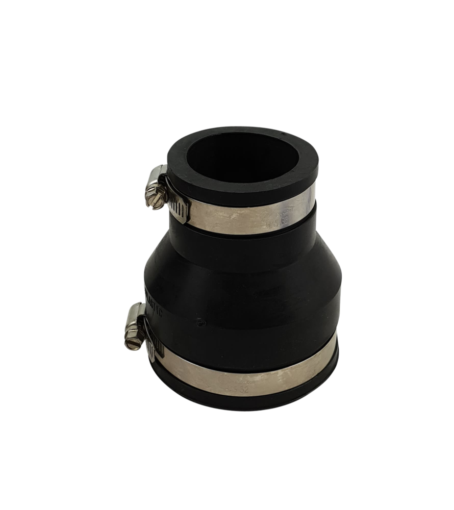 Flexible rubber adapter socket 75x50mm Flexible rubber adapter socket 75x50mm