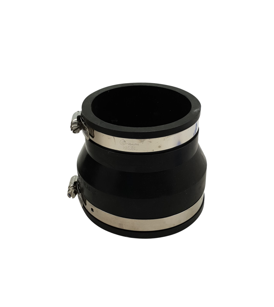 Flexible rubber adapter socket/socket 110x90mm Flexible rubber adapter socket/socket 110x90mm