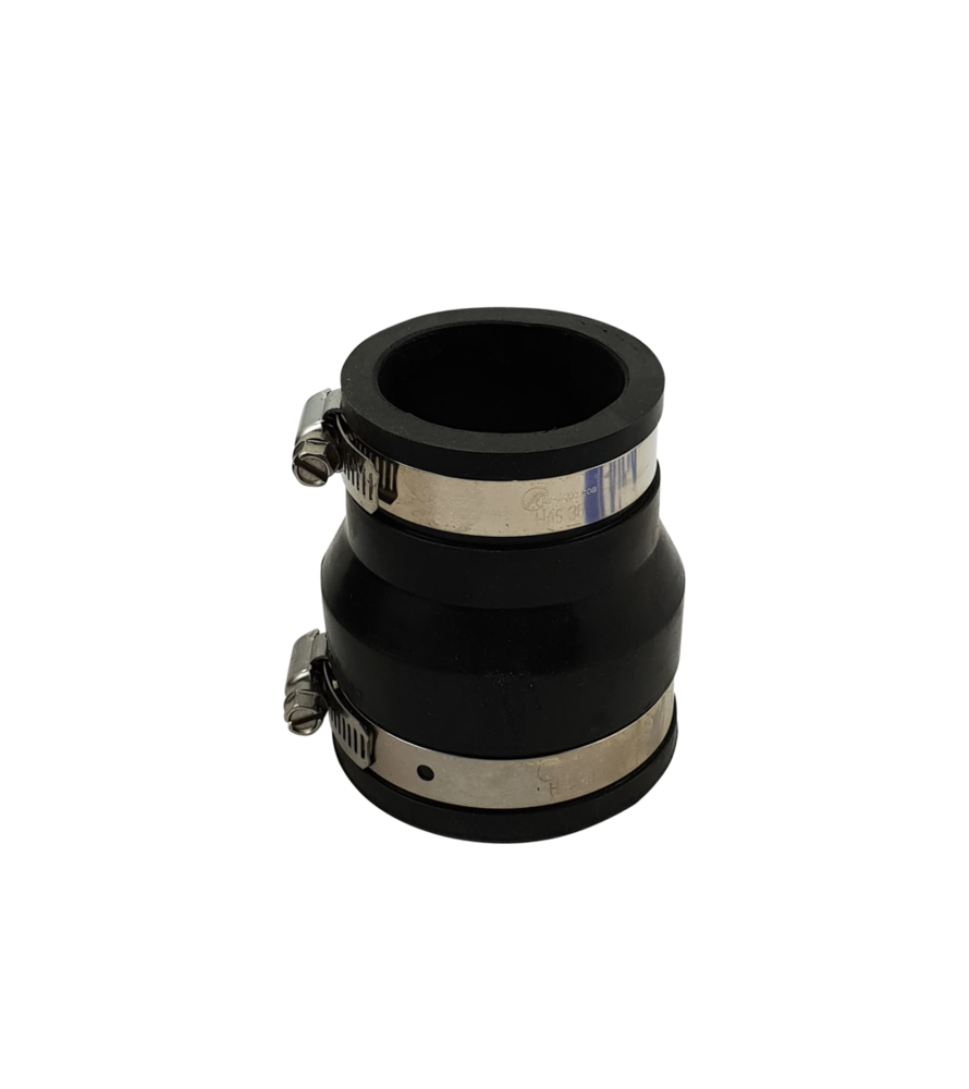 Flexible rubber adapter socket/socket 63x50mm Flexible rubber adapter socket/socket 63x50mm