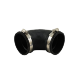 Flexibler Gummibogen (90°) 75mm