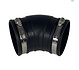 Flexible rubber bend (45°) 90mm