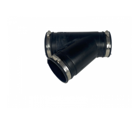 Flexibles Y-Stück aus Gummi 90mm
